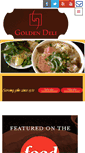 Mobile Screenshot of goldendelirestaurant.com